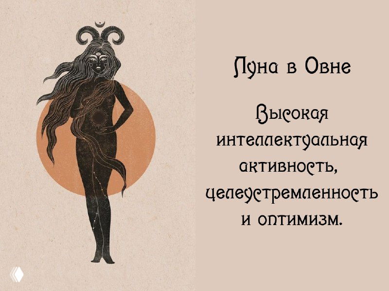 Луна в Овне
