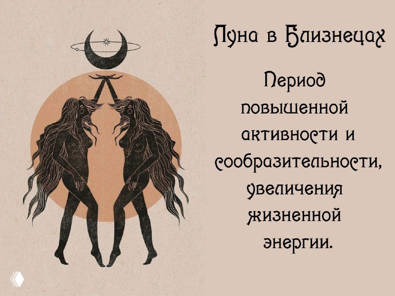 Луна в Близнецах