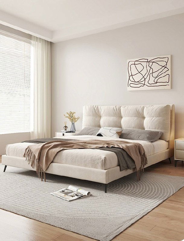 Комфортная и стильная кровать для интерьера