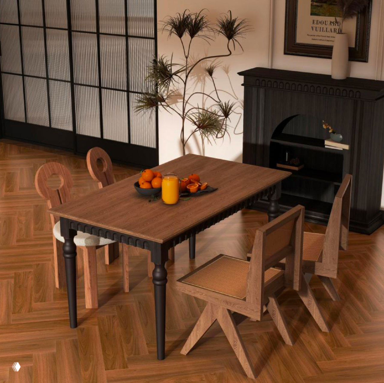 Стол из ясеня — натуральная красота и надежность