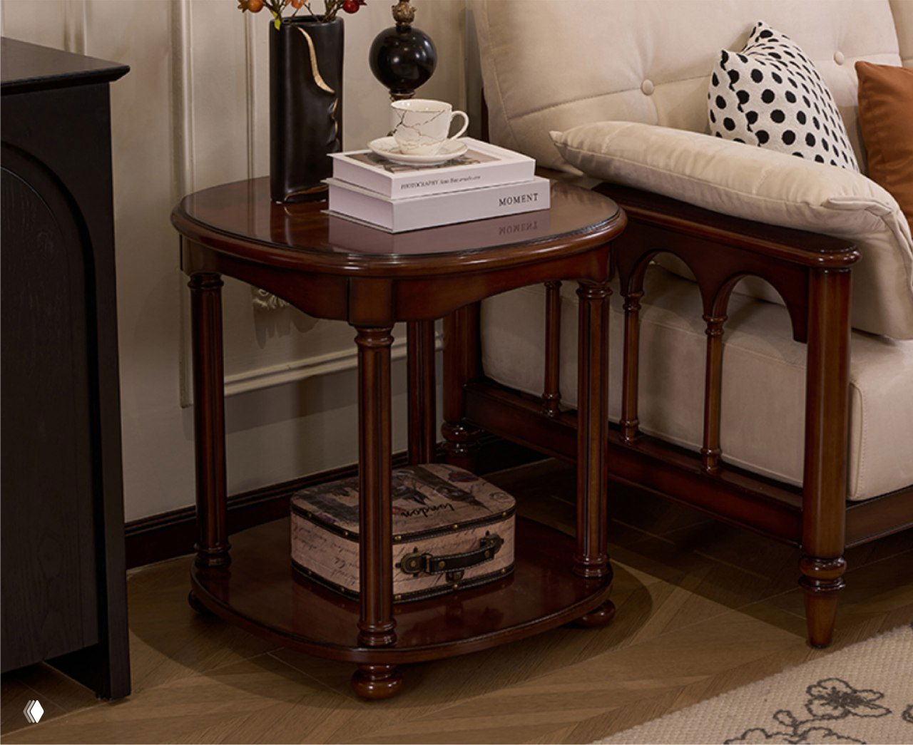 Журнальный столик из массива дуба — натуральная роскошь