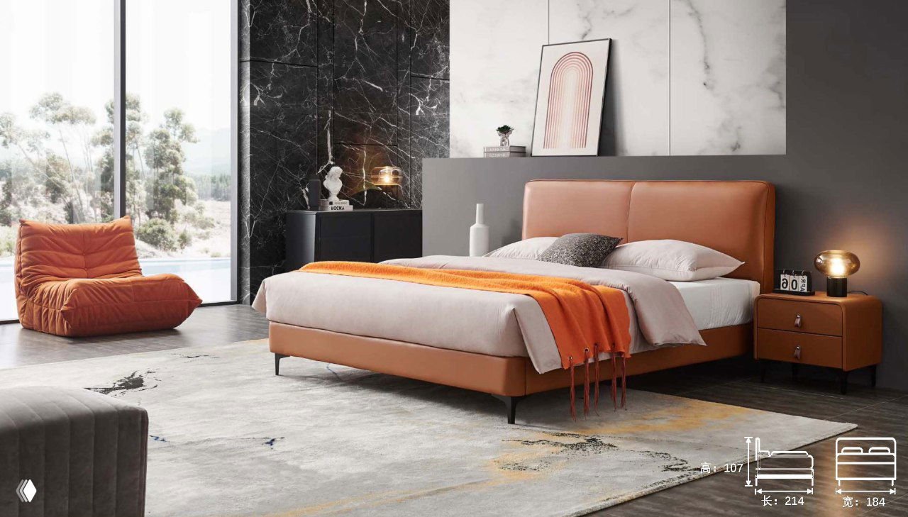 Кровать 214×184: варианты отделки и цена