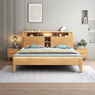 Кровать из массива дуба — натуральная роскошь