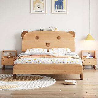 Кровать детская из массива дуба — натуральная роскошь