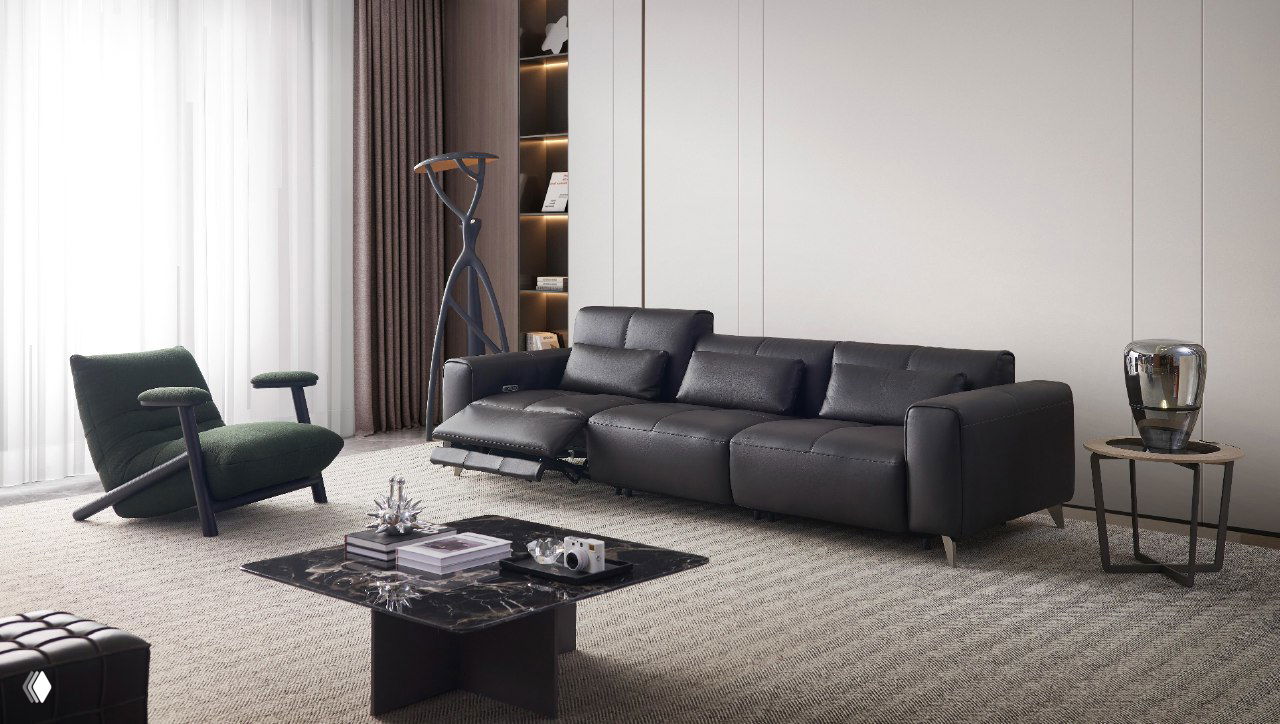 Диван 303×100×65/89 — варианты отделки