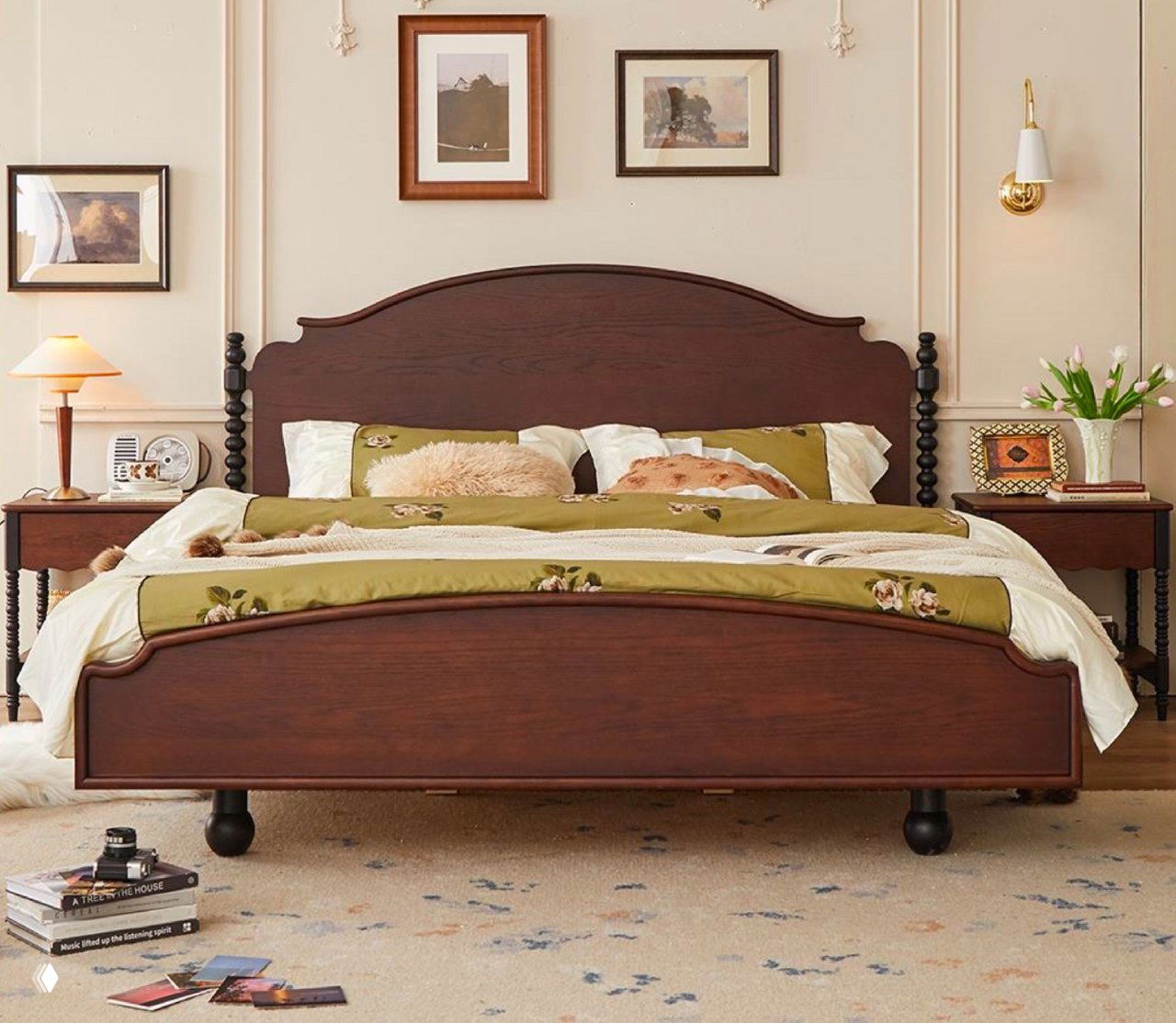 Кровать из массива дуба — натуральная роскошь