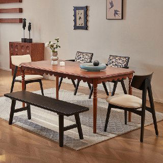 Стол обеденный из массива дуба — натуральная роскошь