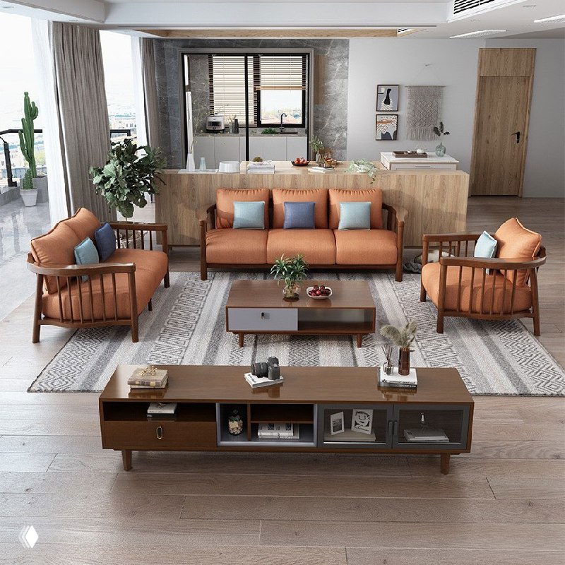 Диван из массива дуба — натуральная роскошь