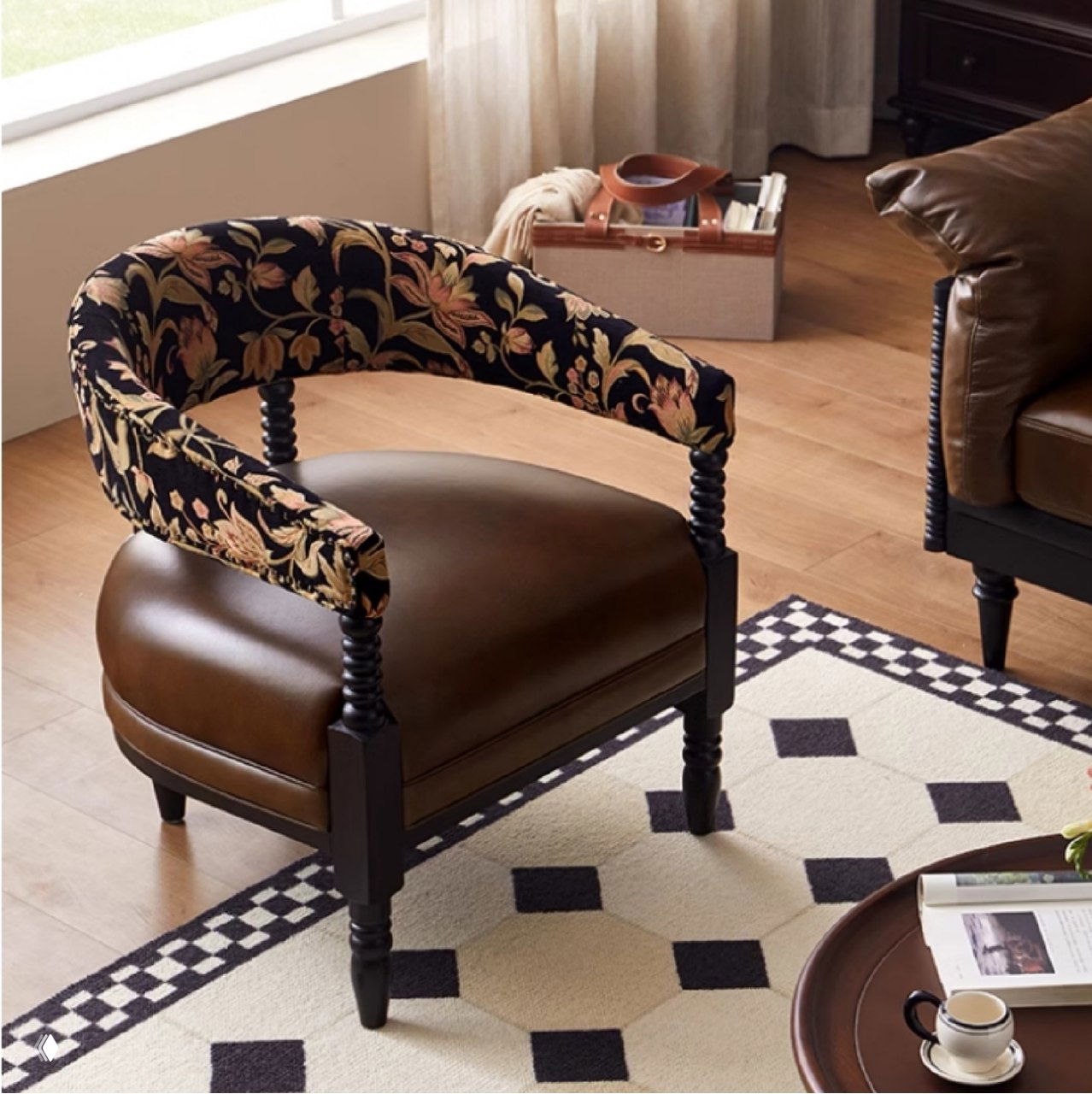 Кресло из массива дуба — натуральная роскошь