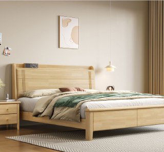 Кровать из массива дуба — натуральная роскошь