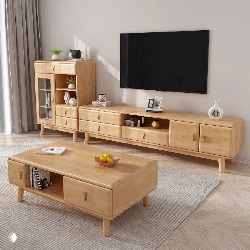 Тумба под ТВ из массива дуба — натуральная роскошь