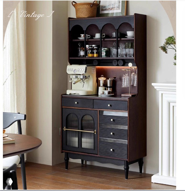 Сервант из массива дуба: натуральная роскошь