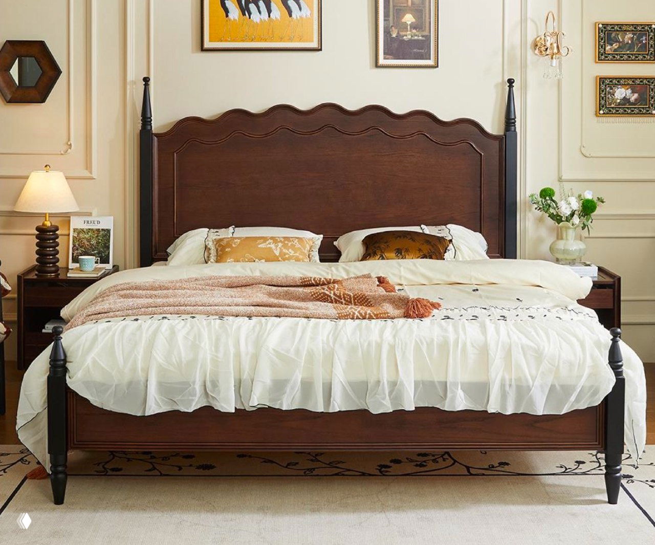 Кровать из массива дуба — натуральная роскошь