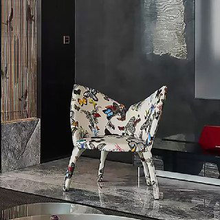 Кресло 80×70×88, цветочная обивка — 55596