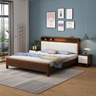 Кровать из массива дуба — натуральная роскошь