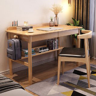 Стол компьютерный из массива дуба — натуральная роскошь