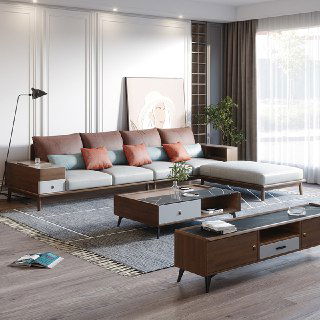 Диван из массива дуба – натуральная роскошь