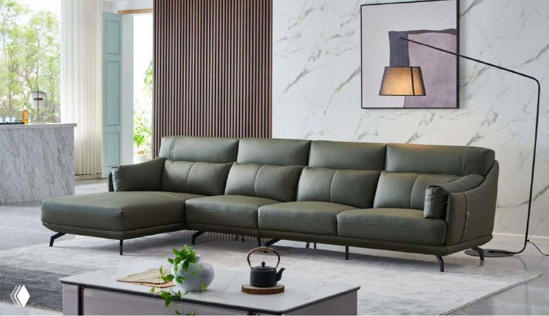 Диван 346×178×92 — натуральная и ЭКО кожа