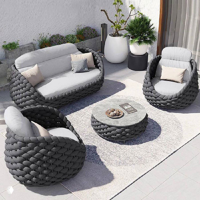 Комплект уличной мебели из ротанга — 205600 ₽