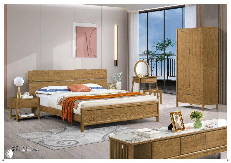 Комплекты спальни из североамериканского ясеня