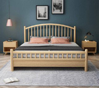 Кровать 180×200 из массива дуба — в наличии