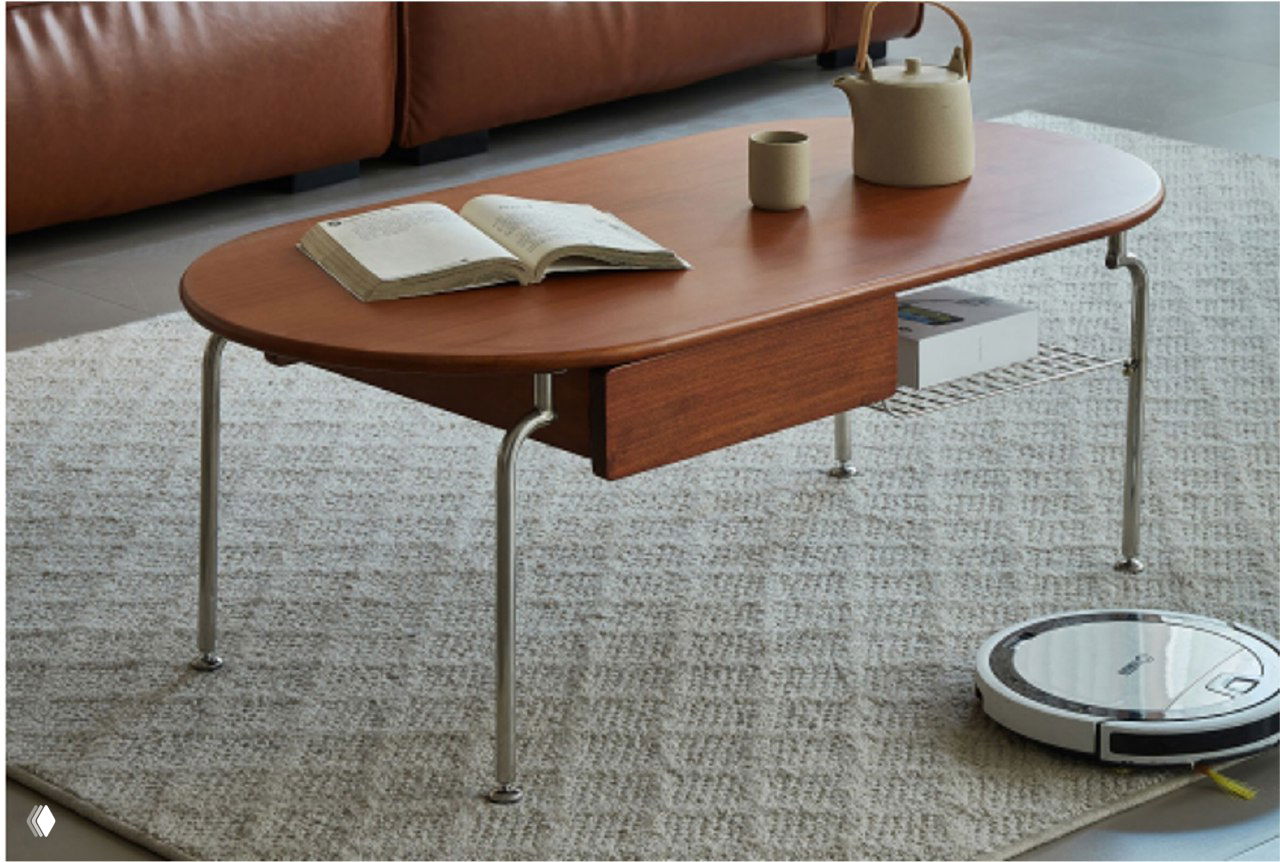 Журнальный столик из ясеня — стиль и натуральность