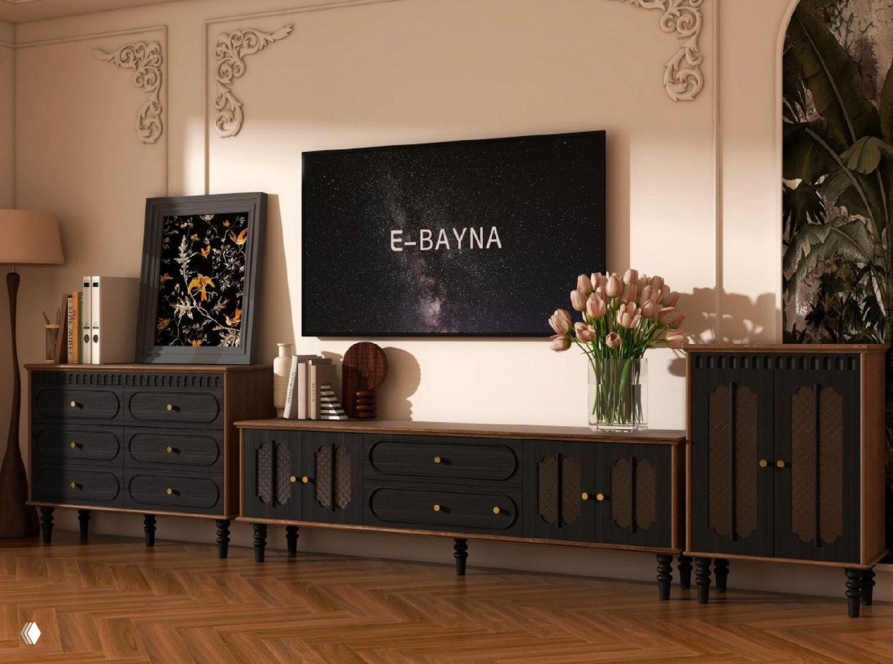 Тумба под ТВ из ясеня — стиль и надежность