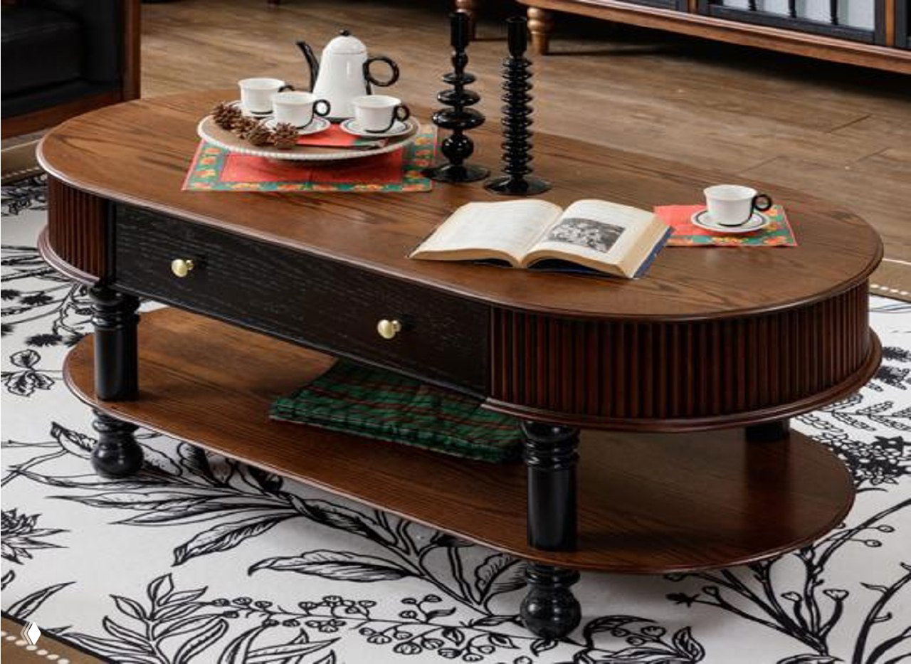 Журнальный столик из ясеня — стиль и натуральность