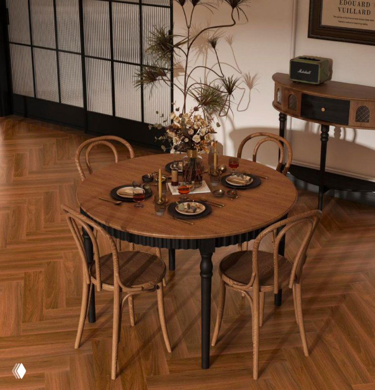 Стол из ясеня – натуральная красота и надежность!