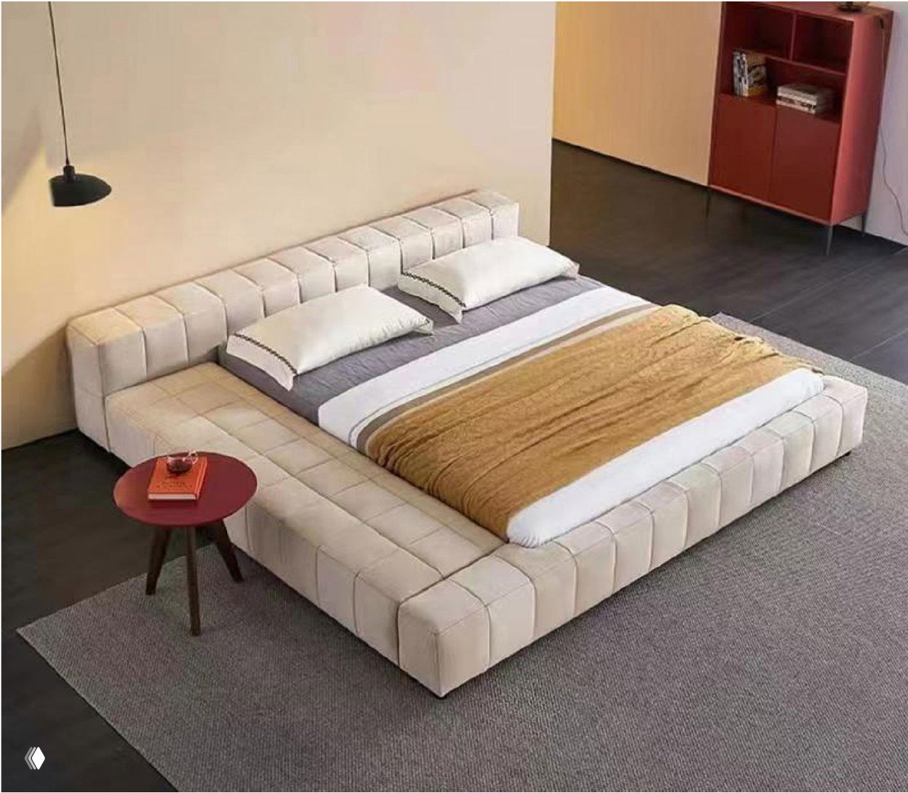 Комфортная и стильная кровать — 258×248×60