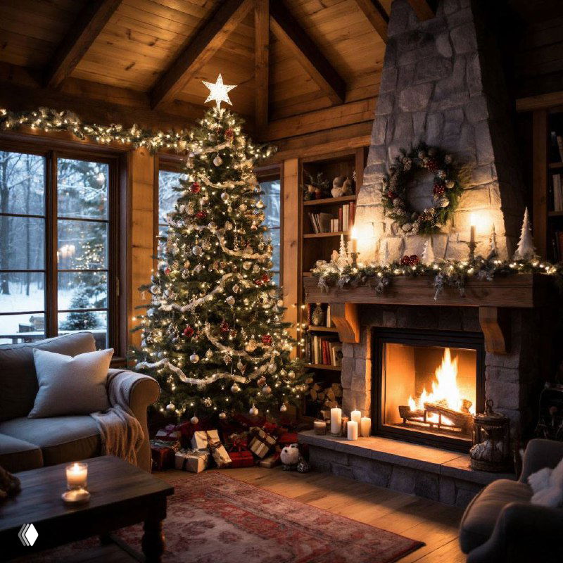 Тренды новогоднего декора для частного дома в 2026 году