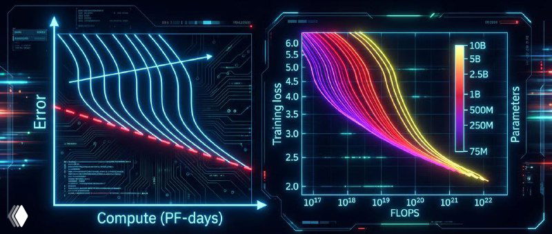 Scaling Laws и compute‑efficient frontier в LLM