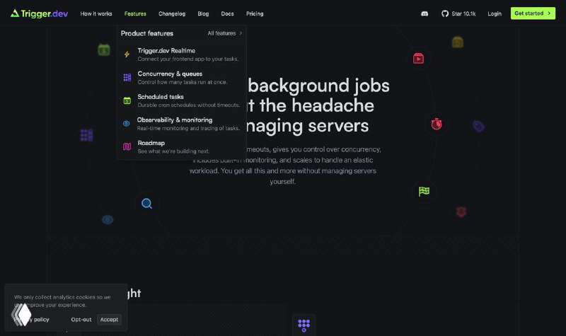 Trigger.dev — OpenSource платформа для фоновых задач