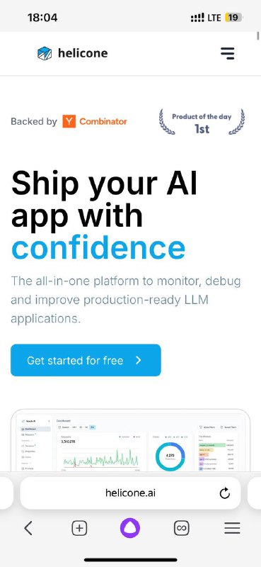 Helicone — мониторинг запросов AI моделей
