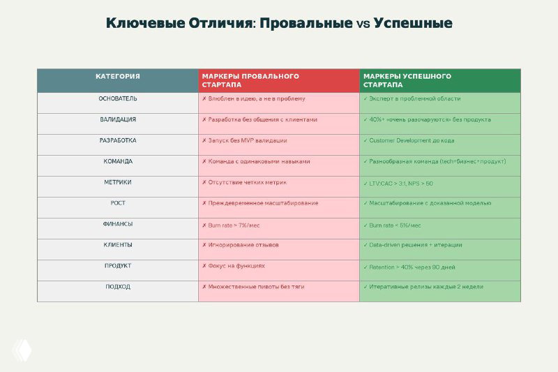 Ч1 - Анатомия провала стартапов?