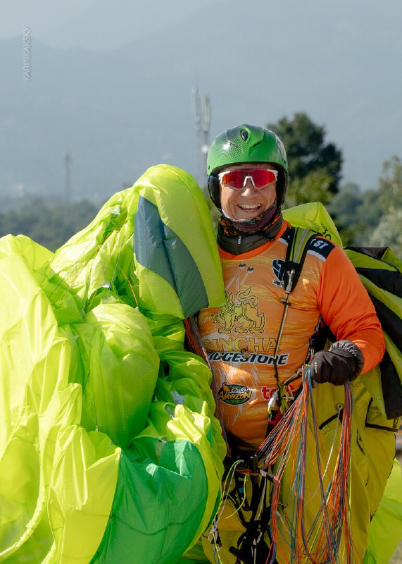 Комплект снаряжения для полетов на параплане