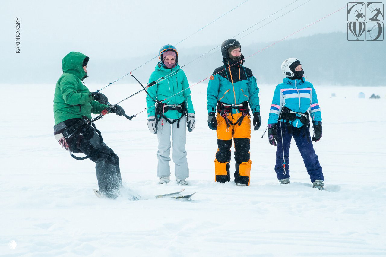 Кайтинг: ветрено, снежно и весело — прогноз на неделю