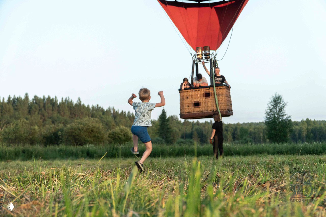 Полеты на шарах - радость для взрослых и детей