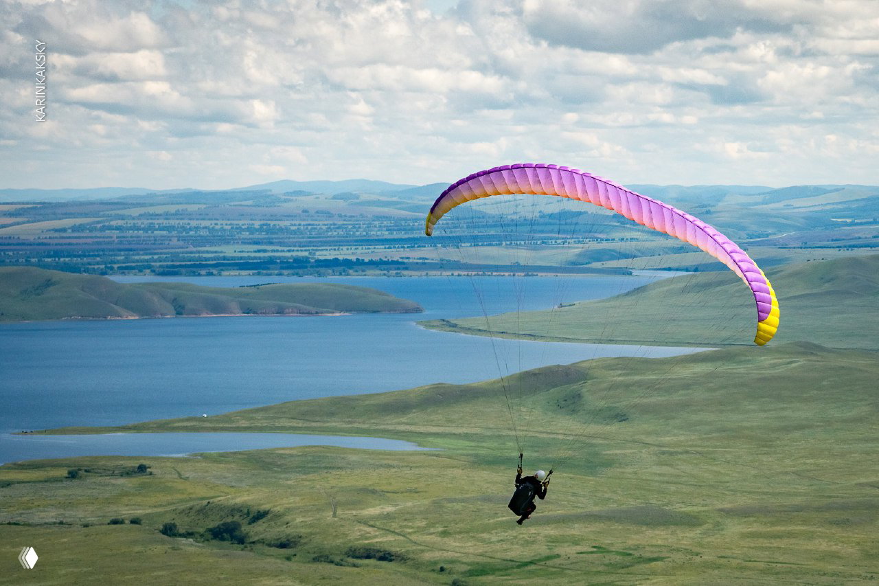 Мы вернулись с парапланерного кэмпа в Хакасии