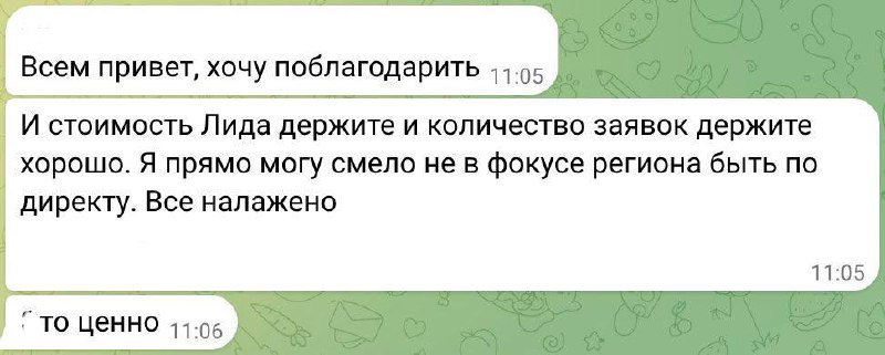 Реклама, дающая результат с первого месяца