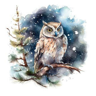 Мастер-класс «Сова» акварель — Наталья Дульцева