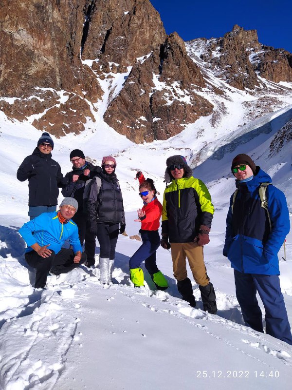 Предновогодний поход к озеру Маншук Маметовой — 24 декабря