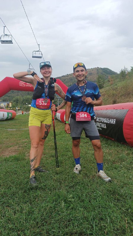 Лидеры дистанции Aktas Trail