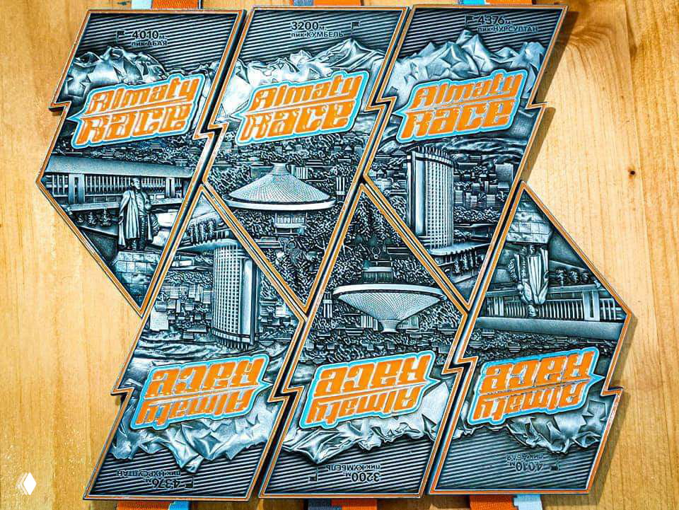 4 медали за 5 дней? Almaty Race и Race Nation