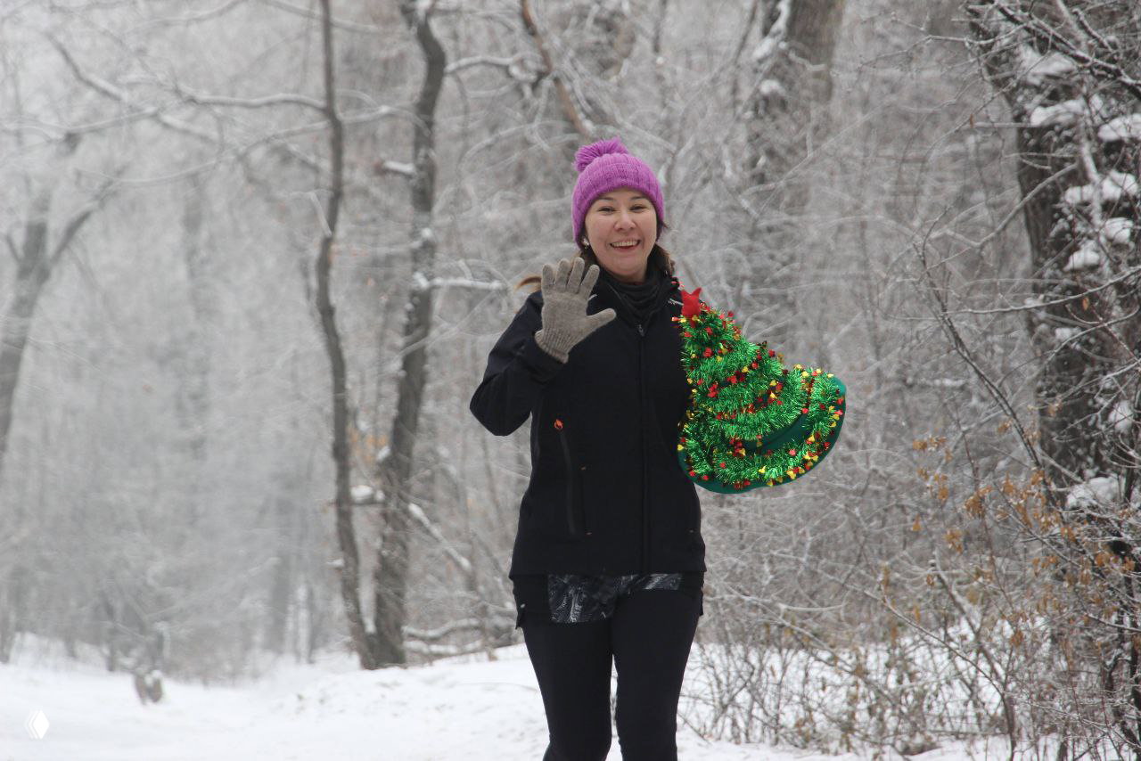 Фото VI Алматинского Новогоднего Марафона