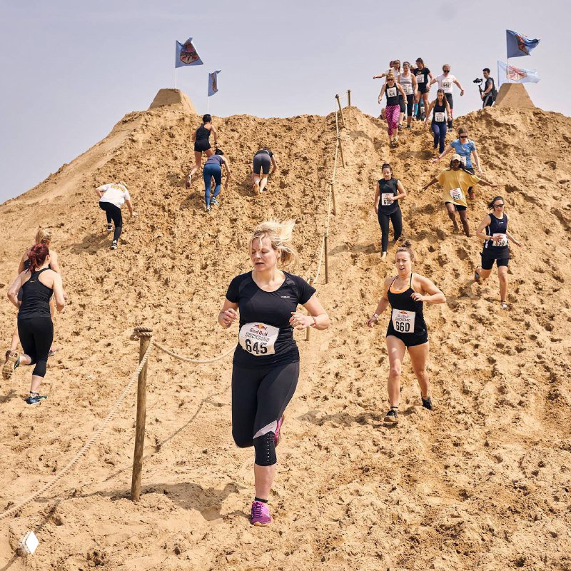В чем бежать Red Bull Quicksand