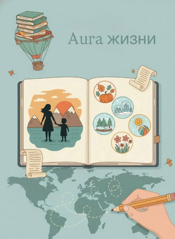 Aura жизни в одном месте