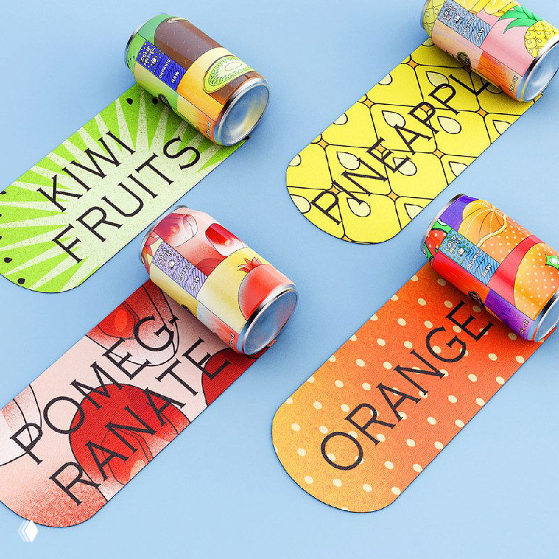 Концепт упаковки натуральных соков B&W Graphic Lab