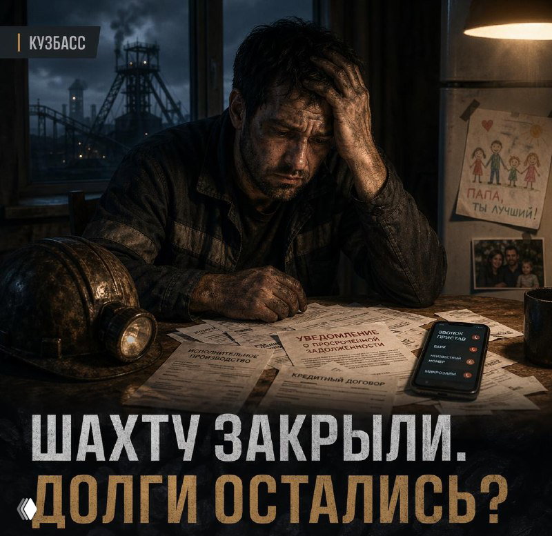 Кузбасс: шахты закрывают, долги остаются