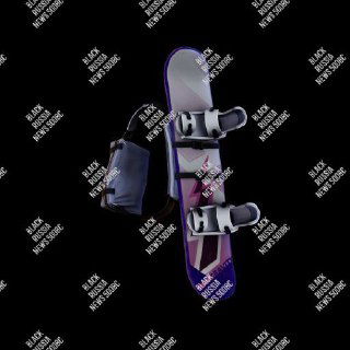 Сноуборд за спину — новый аксессуар